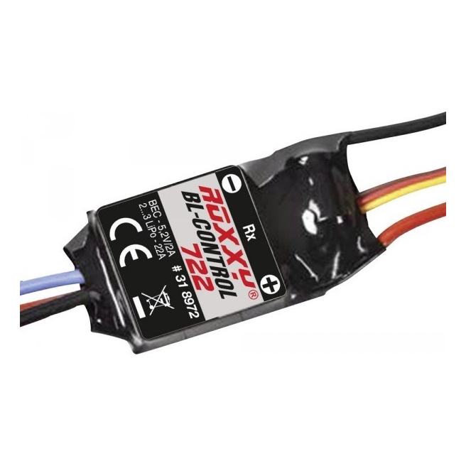 Variateurs de vitesse BEC ROXXY Série 700 - 12/22/45A - LiPo 2-3S