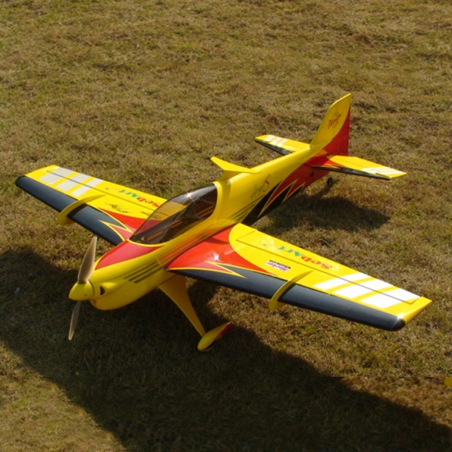 Avion Angel S30E Jaune/Noir de Sebart - Env.128cm