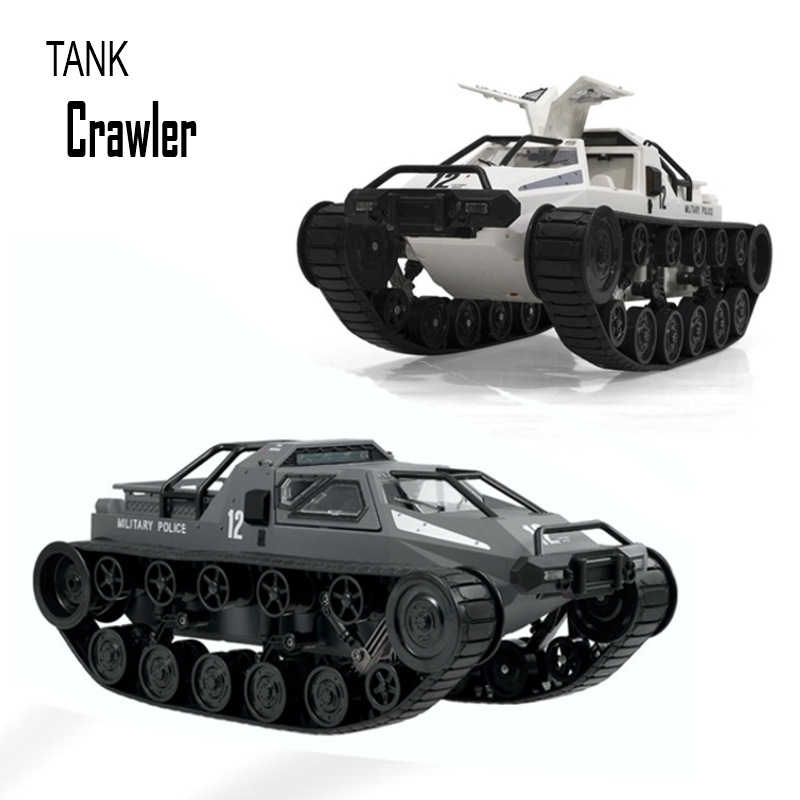 MHDPro - RC Tank Crawler RTR 1/12 - Blanc / Gris _ R-Models