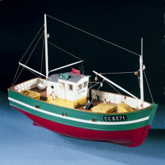 Maquette de bateau : Le Marignan et son accastillage - New CAP Maquettes