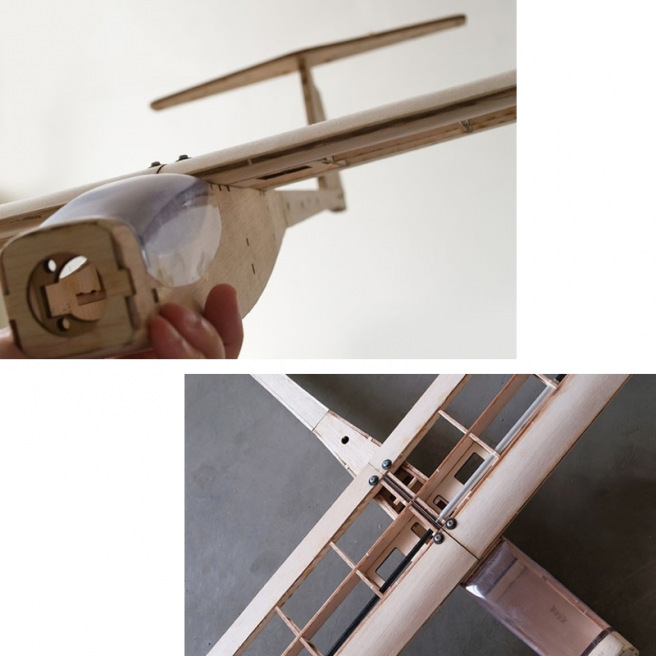 Planeur Griffin kit balsa de Dancing Wings Hobby Planeur Griffin kit balsa de Dancing Wings Hobby