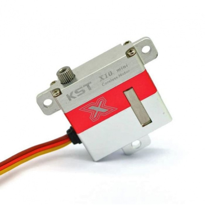 Servo d'aile KST X10 Mini-5cm V8.0 Softstart 7.5kg/cm HV Servo d'aile KST X10 Mini-5cm V8.0 Softstart 7.5kg/cm HV