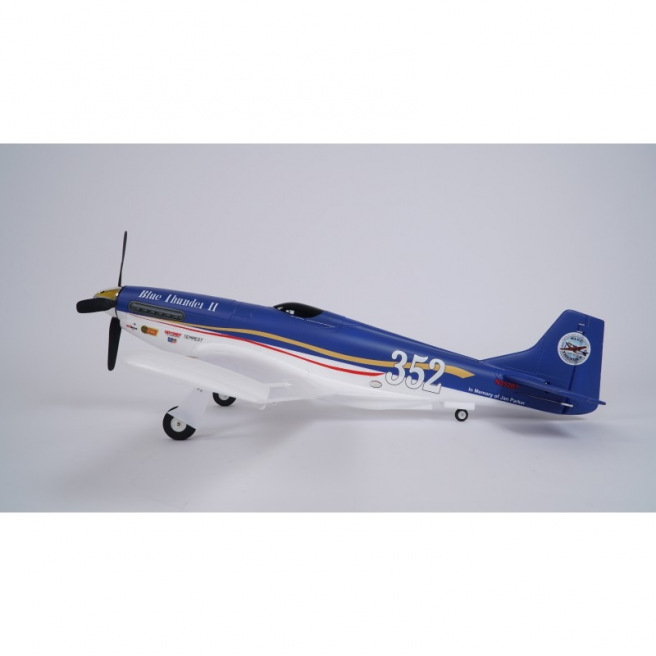 Avion P51D Blue Thunder II 1100mm PNP kit w/ reflex de FMS