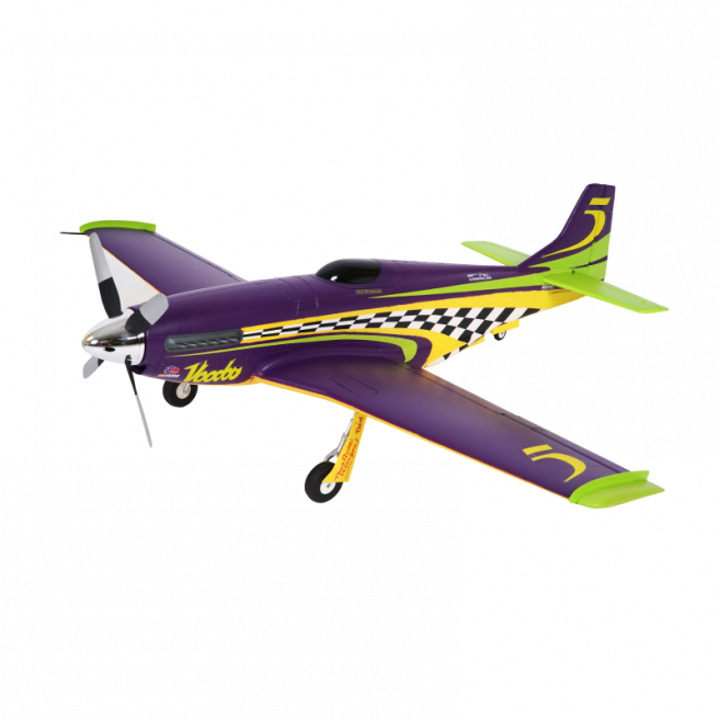 Avion P51D Voodoo 1100mm PNP kit w/ reflex de FMS