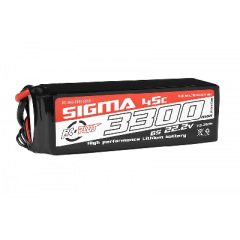 Batteries LiPo Sigma 45C de 2 à 4S