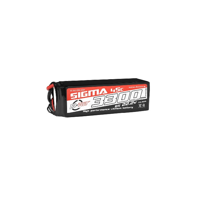 Batteries LiPo Sigma 45C de 2 à 4S