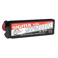 Batteries LiPo Sigma 45C de 2 à 4S Batteries LiPo Sigma 45C de 2 à 4S