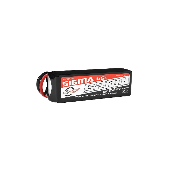 Batteries LiPo Sigma 45C de 2 à 4S