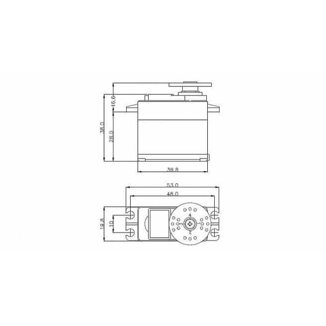 Servo Hitec HS-485HB