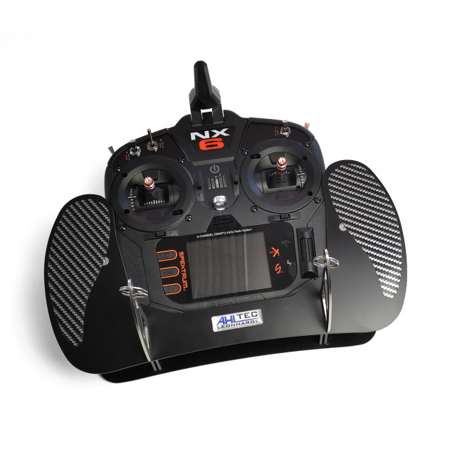 Pupitres pour radio Spektrum NX6 - AHL - Noir Pupitres pour radio Spektrum NX6 - AHL - Noir