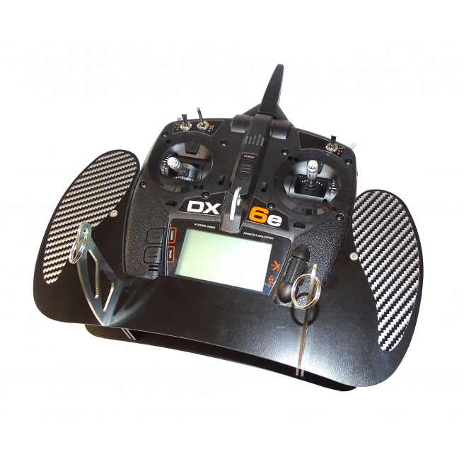 Pupitres pour radio Spektrum DX6e - AHL - Noir Pupitres pour radio Spektrum DX6e - AHL - Noir