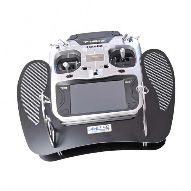 Pupitres pour radio Futaba T16IZ, T16SZ, T18SZ et T14SG - AHL - Noir/carbone Pupitres pour radio Futaba T16IZ, T16SZ, T18SZ et T14SG - AHL - Noir/carbone