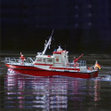 Bateau pompier FLB-1 1:25 de ROmarin avec options ro1092 + ro1093