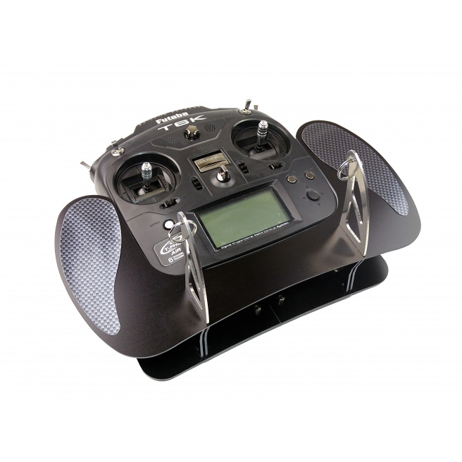Pupitres AHL radio Futaba T6K T16IZ, T16SZ, T18SZ, T14SG - Noir/Carbone
