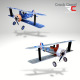 Avion indoor Crack Camel de RC Factory - Env. 0.87m