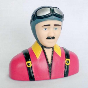 Bustes de pilotes Hauteur ≃ 10cm pour modèles réduits Bustes de pilotes Hauteur ≃ 10cm pour modèles réduits