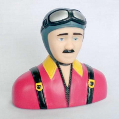 Bustes de pilotes Hauteur ≃ 10cm pour modèles réduits Bustes de pilotes Hauteur ≃ 10cm pour modèles réduits