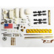 Kit d'accastillage pour yacht San Diego 1:25 de ROmarin