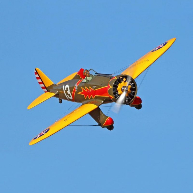 Avion P-26A Peashooter 180cm Vert de Seagull