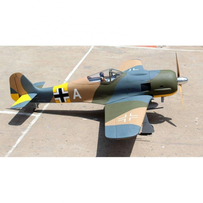 Avion Giant Focke Wulf FW 190 55cc ARF + train rentrant de Seagull