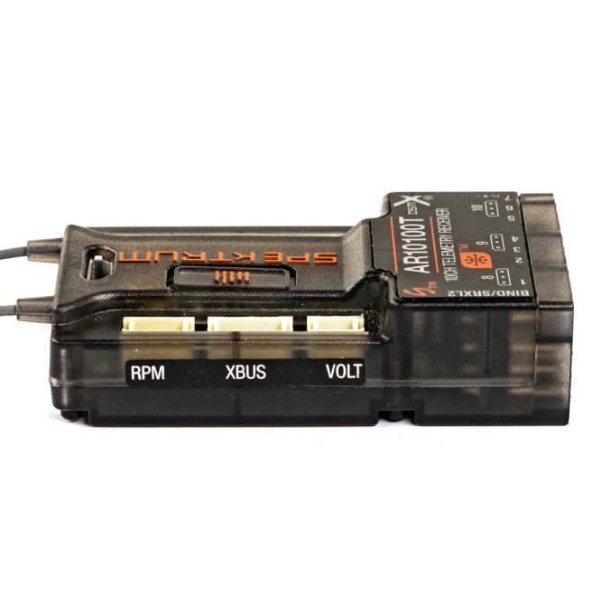 Récepteur télémétrique Spektrum AR10100T DSMX 10 Voies Récepteur télémétrique Spektrum AR10100T DSMX 10 Voies