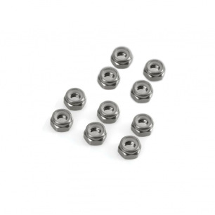 Écrous hexagonaux autobloquants acier galvanisé Revtec - M2 M2.5 M3 M4 Écrous hexagonaux autobloquants acier galvanisé Revtec - M2 M2.5 M3 M4