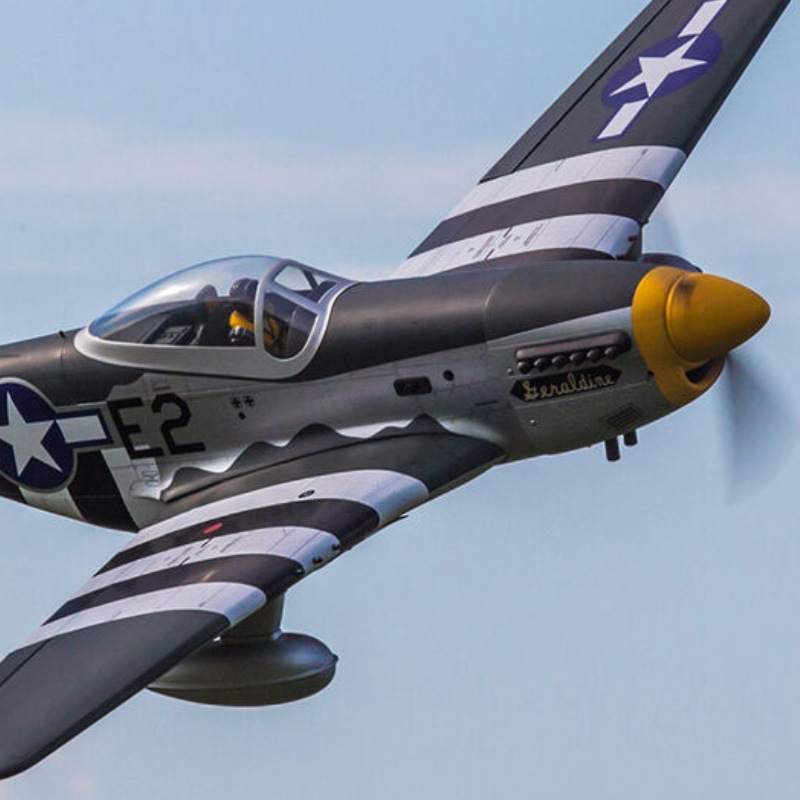 Hangar 9 Warbird P51D Mustang 20cc ARF Env 176cm HAN2820 _ RModels