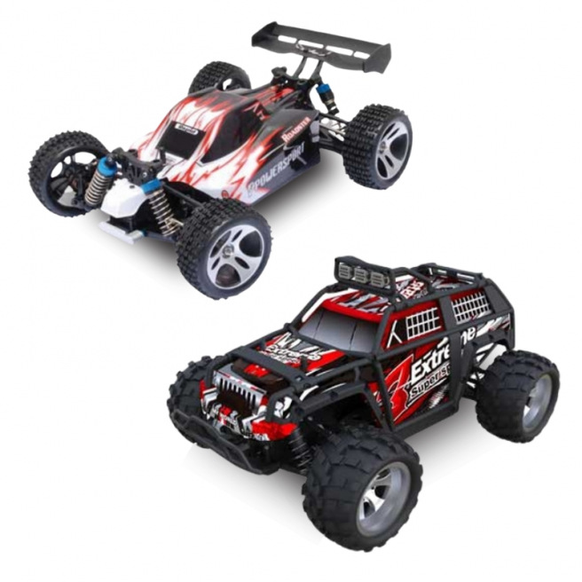 Voitures RC tout-terrain MINI MHD 1/18ième - 4x4