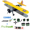 Avion Stearman PT-17 ARF DW + Combo Pro-Tronik