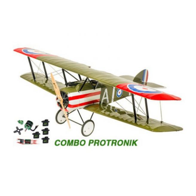 Avion Soptwith Camel ARF Dancing Wings  + Combo Pro-Tronik