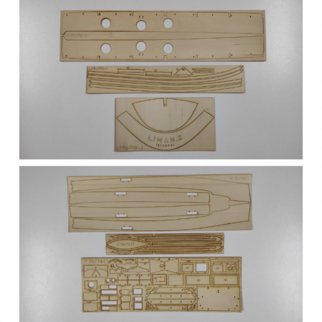Bateau remorqueur Liman 2 kit 1/20 de Türkmodel