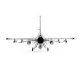 Jet F-16 Falcon 80mm EDF BNF Basic SAFE de E-Flite