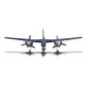 Avion F7F Tigercat Blue PNP de FMS – Env :1700 mm