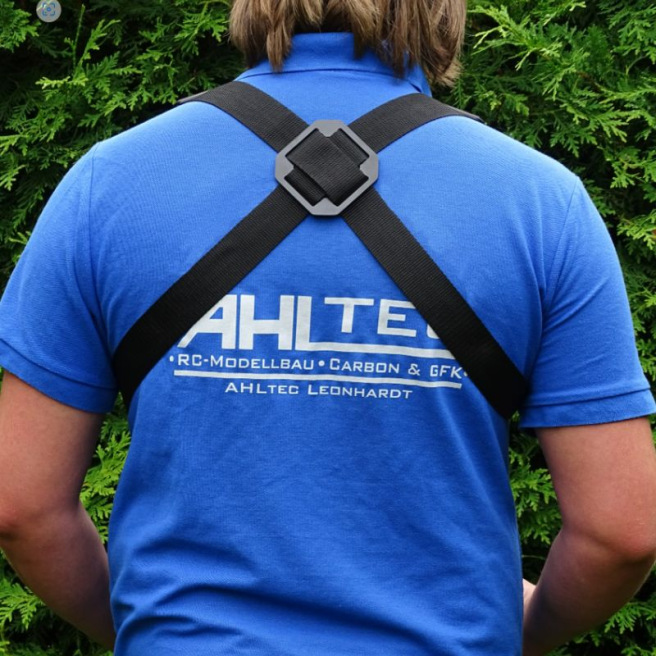 Sangle Croisée Réglable Pour émetteur Drone - Confortable, Ajustable S à XL, Avec Mousquetons