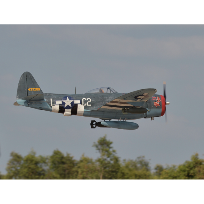 Avion P-47 Thunderbolt 50-60cc - Black Horse Avion P-47 Thunderbolt 50-60cc - Black Horse