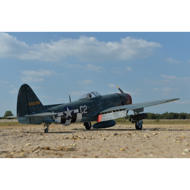 Avion P-47 Thunderbolt 50-60cc - Black Horse Avion P-47 Thunderbolt 50-60cc - Black Horse