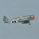 Avion P-47 Thunderbolt 50-60cc - Black Horse