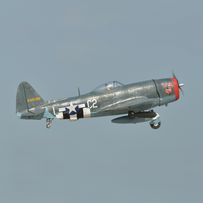 Avion P-47 Thunderbolt 50-60cc - Black Horse