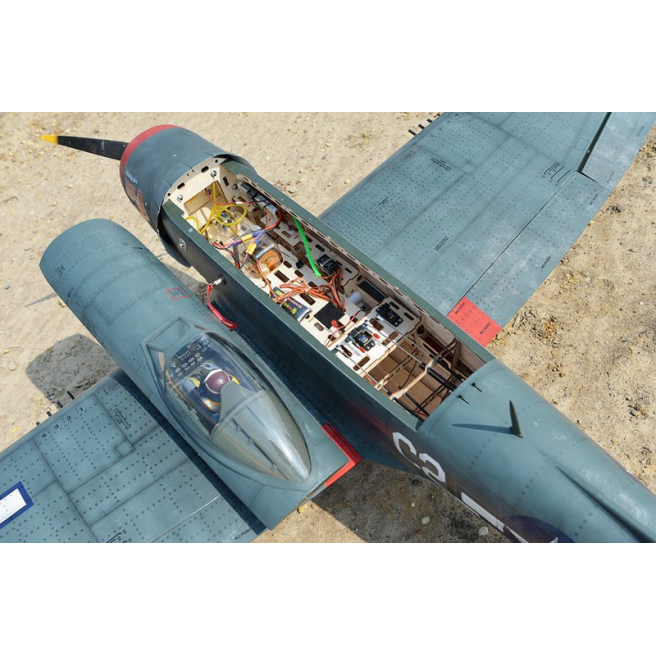 Avion P-47 Thunderbolt 50-60cc - Black Horse