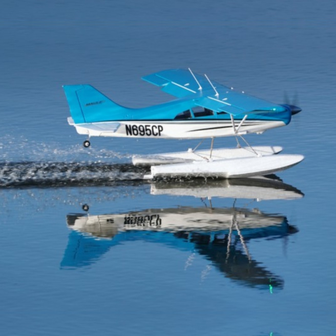 Avion Maule PNP 1500mm avec flotteurs et Reflex System de FMS