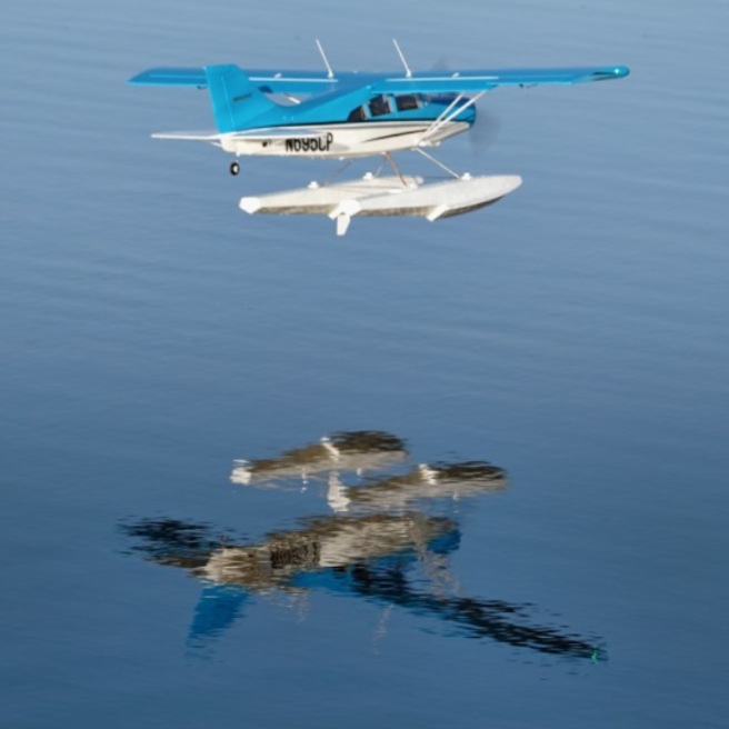 Avion Maule PNP 1500mm avec flotteurs et Reflex System de FMS