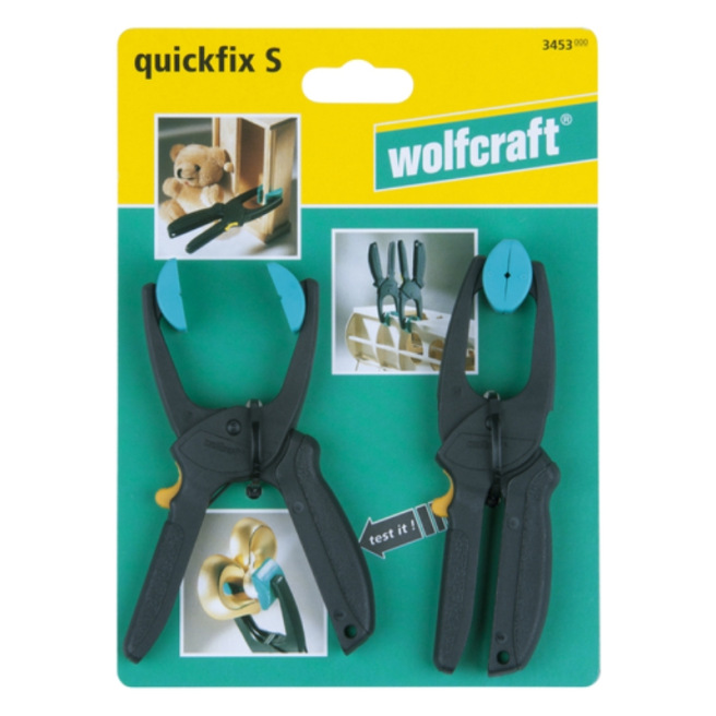 Mini pince de serrage rapide Quickfix S - Wolcraft Mini pince de serrage rapide Quickfix S - Wolcraft