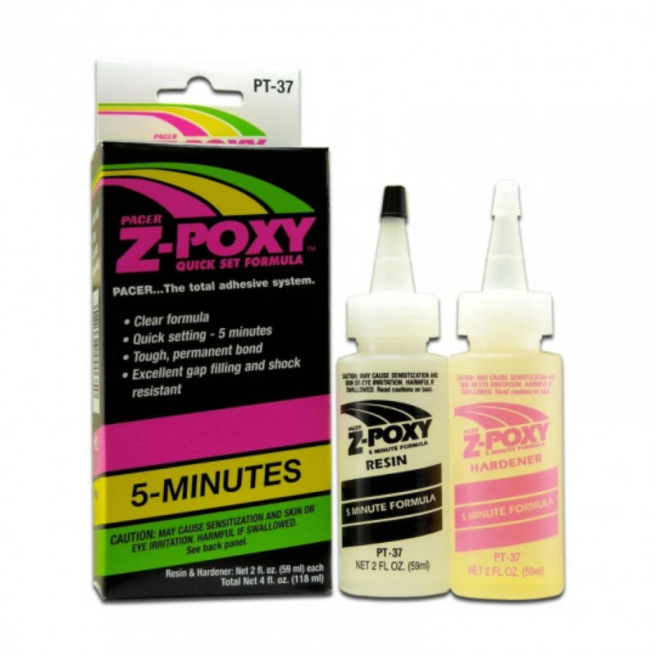 Colle Epoxy ZAP minutes - Flacons de 118ml