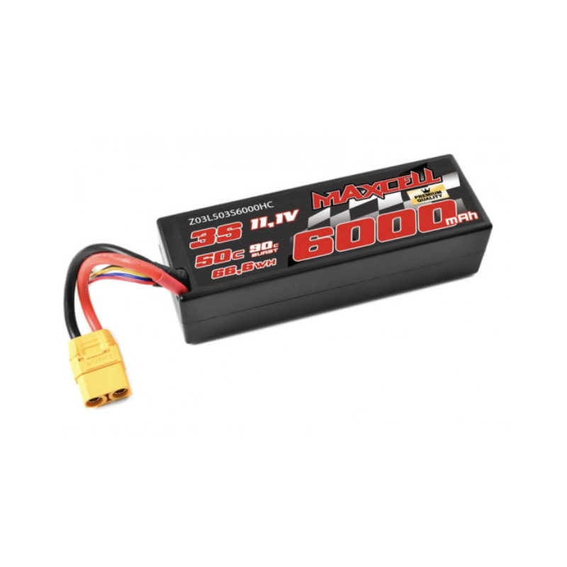 Pack alimentation batterie LiPo 3S 6000 mAh