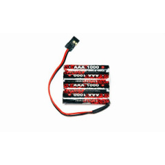 Batterie NiMh 4.8V 1000mAh pour réception Batterie NiMh 4.8V 1000mAh pour réception