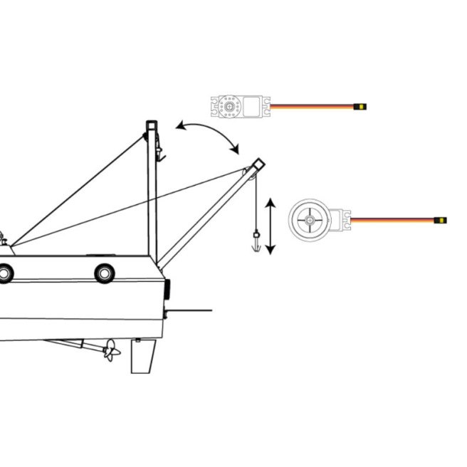 Jeux d'équipements pour bateau Paula III 1/25 de ROmarin by Krick