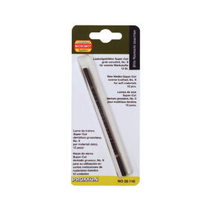 Lames fines Supercut pour scie à chantourner 130mm - Proxxon Lames fines Supercut pour scie à chantourner 130mm - Proxxon