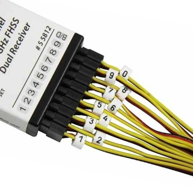 Clips de marquage numérotés pour câbles 20pcs - Multiplex