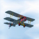 Avion biplan SE5a 162cm ARF de Dancing Wings