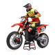 Moto RC LOSI 1/4 Promoto MX 1/4 Rouge RTR de Losi